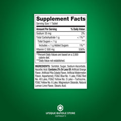Included 7-day organizer with Spring Valley vitamin C set for routine adherence