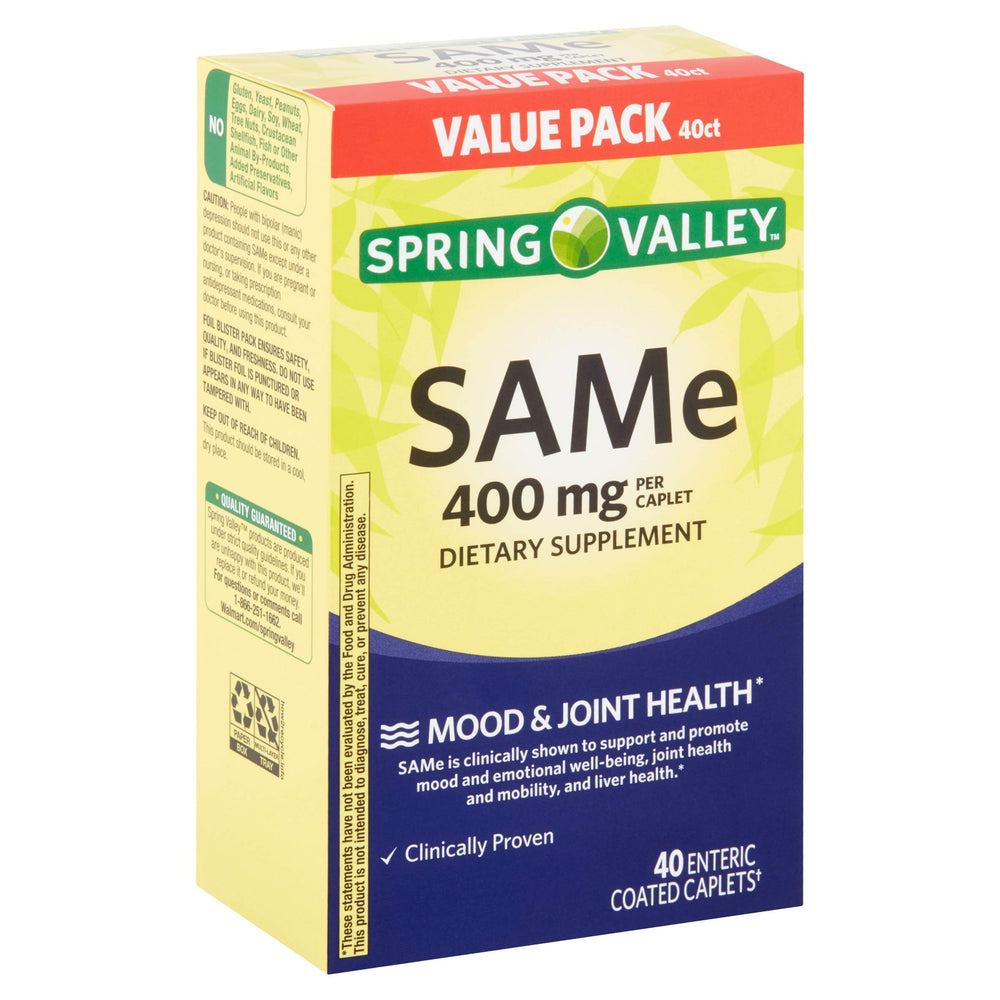 Spring Valley CoQ10 400 mg bottle supports heart health and daily energy.