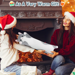 Sprinqdawin gray cat plush makes a thoughtful gift