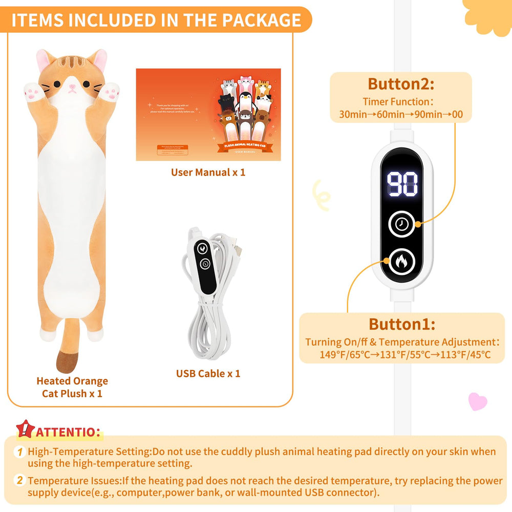 Sprinqdawin cat heating pad USB connection port for easy power access