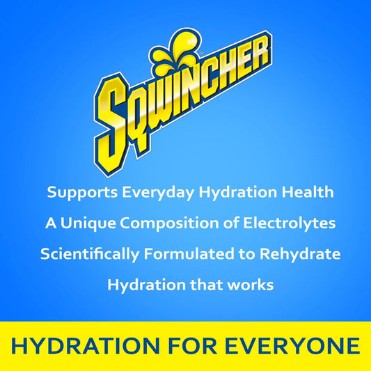 Sqwincher Zero Qwik Stik strawberry lemonade packet with zero sugar flavor