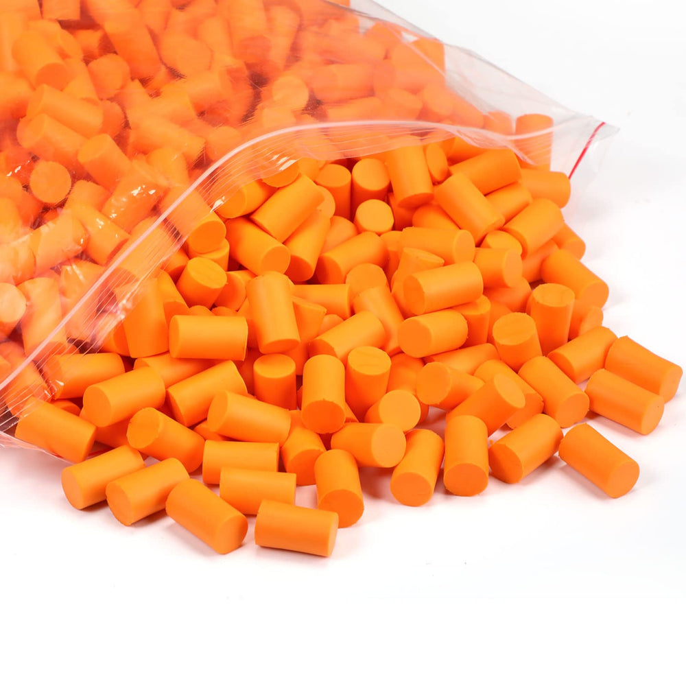 Sratte 500 pair foam ear plugs bulk pack for silent sleep and travel protection.