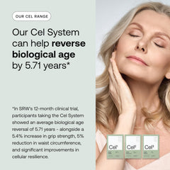 SRW Cel² Nourishment astaxanthin closeup underscores antioxidant protection