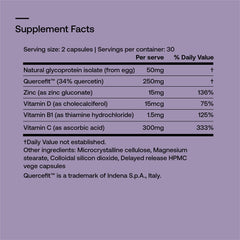 SRW Imm1 Defence dosing guide illustrating a simple daily intake.