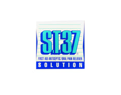 S.T.37 8 oz bottle image conveys everyday care and first aid potential.