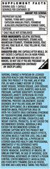 STACKER 2 Yellow Hornet bottle label detail highlighting Yohimbe and Yerba Mate.