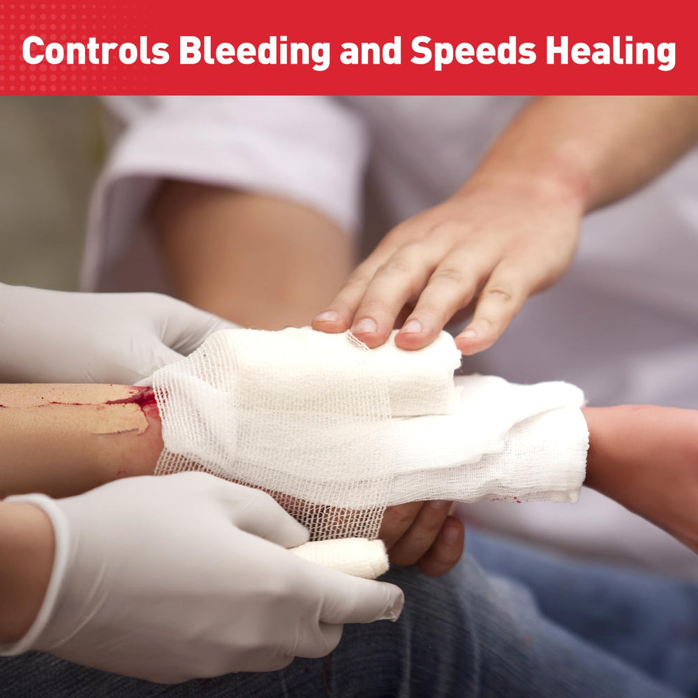 Stamen field-ready gauze supports quick first-aid response.