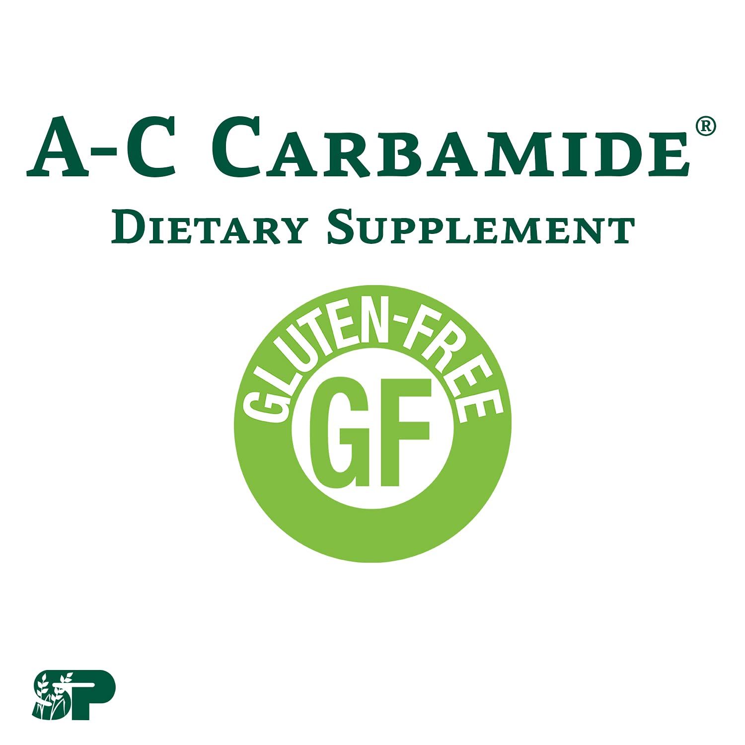 Standard Process A-C Carbamide container illustration highlights whole-food ingredients