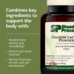 Calcium Lactate Powder mixed in smoothie for convenient daily use