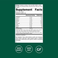 Standard Process Cardio-Plus GF bottle label close-up emphasizing gluten free claim.