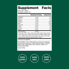 Standard Process Cardio-Plus label details highlighting clean ingredients