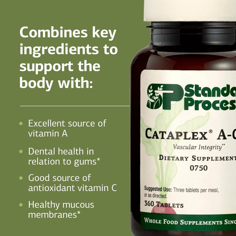 Cataplex A-C-P gums and dental health scene emphasizing gum health potential