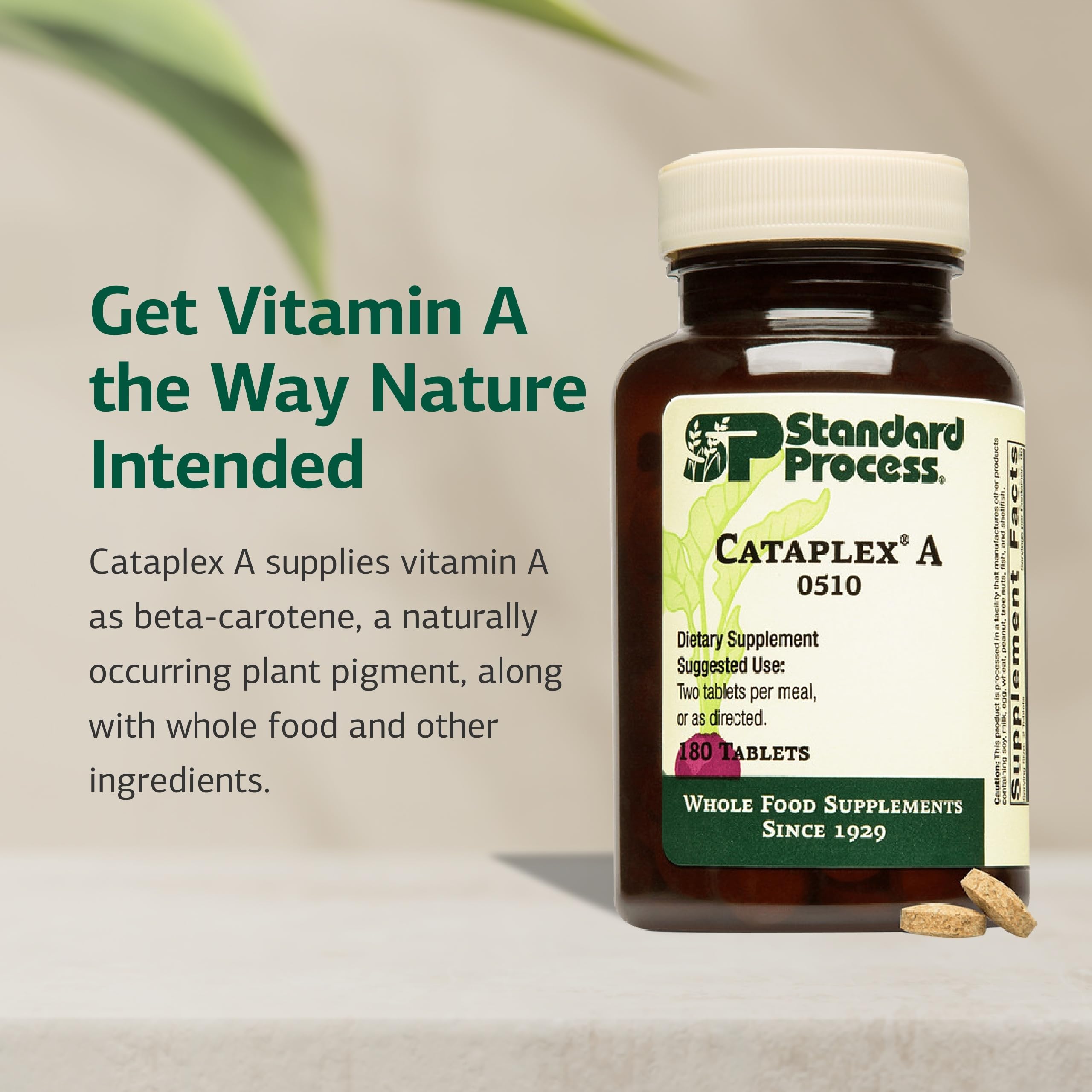 Cataplex A tablets close-up highlighting a plant-based formula
