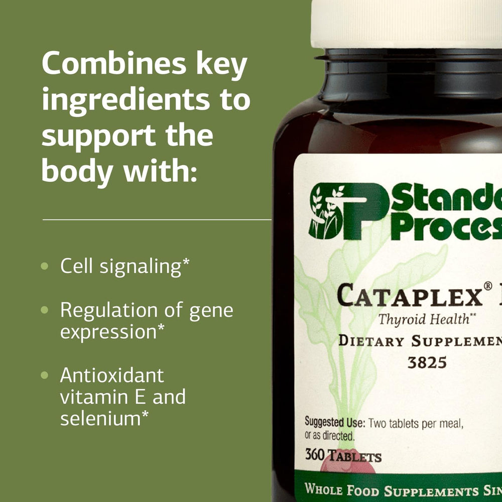 Cataplex E non-dairy non-soy symbol highlights flexibility in nutrition choices.