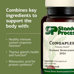 Congaplex label close-up shows ribonucleic acid and non-dairy formula