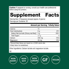 Standard Process Inulin jar on kitchen counter highlights gut health benefits