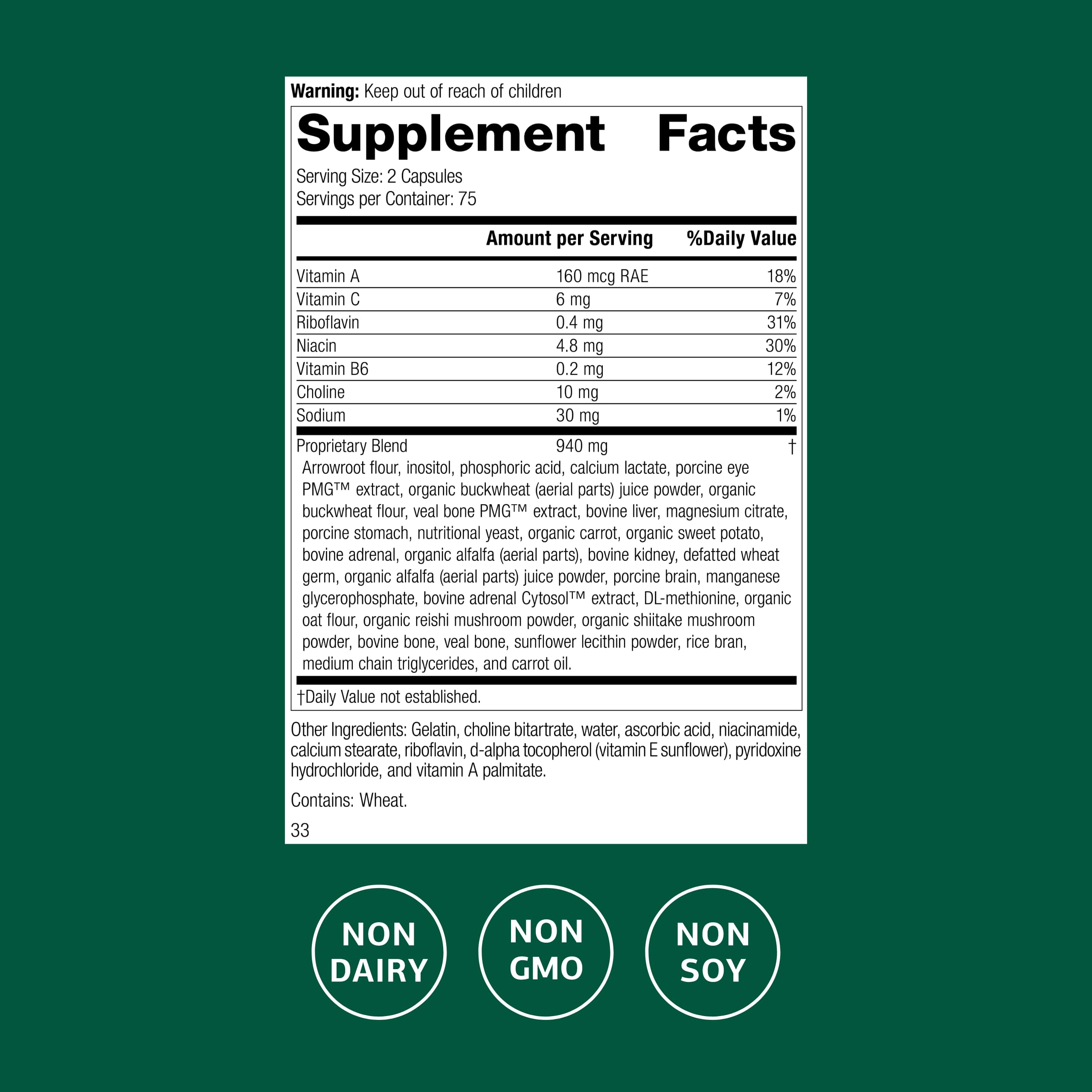 Standard Process IPlex capsules shown for daily eye health routine