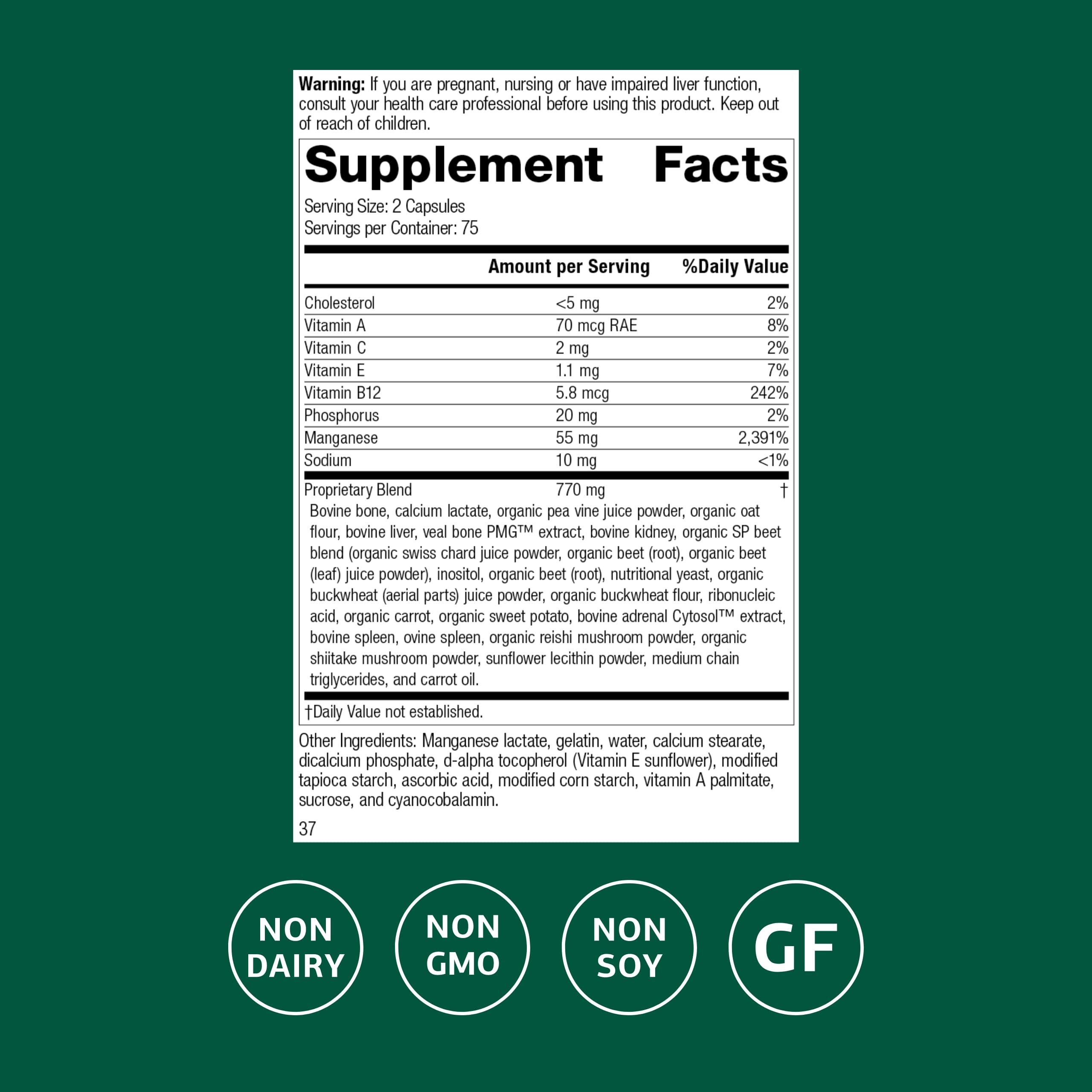 Ligaplex I capsules closeup highlights a convenient daily joint health supplement.