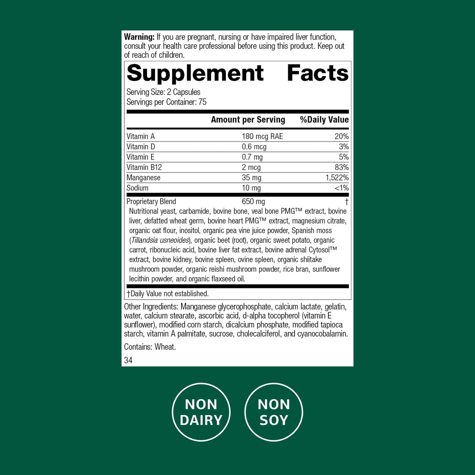 Ligaplex II capsules close-up showing easy-to-swallow joint support formula