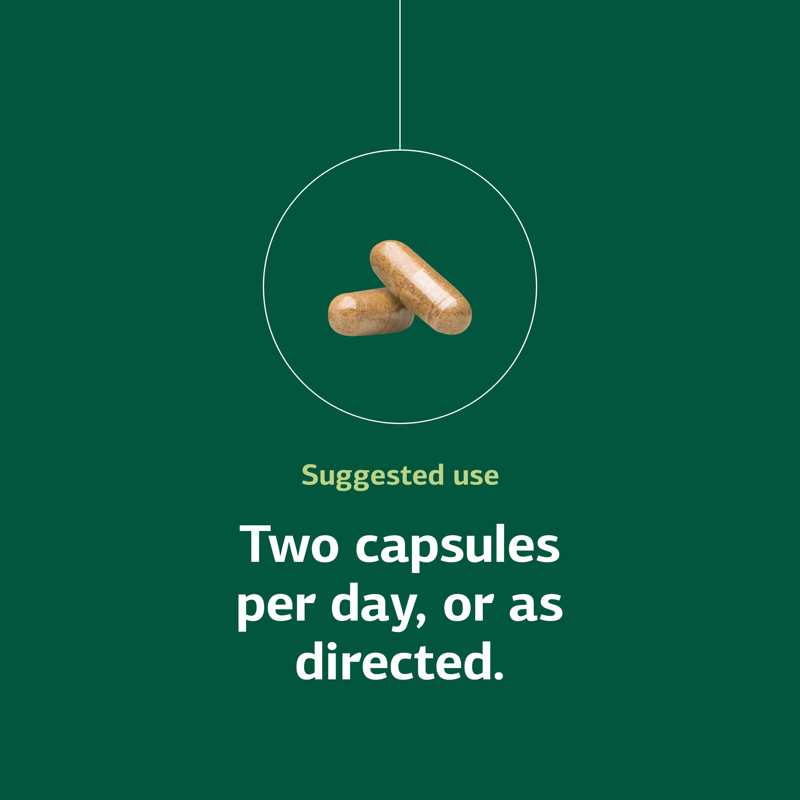 Neuroplex dosage, two capsules per day for convenience