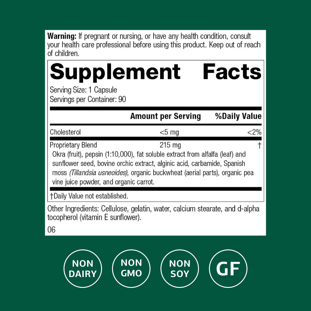 Standard Process Okra Pepsin E3 pour showcases easy daily use for gut wellness