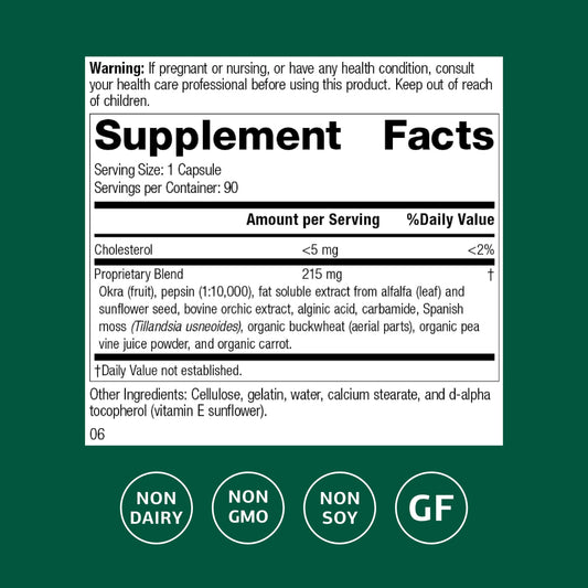 Standard Process Okra Pepsin E3 pour showcases easy daily use for gut wellness