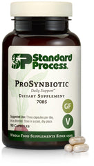 Standard Process ProSynbiotic bottle with capsules for digestive support.