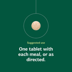 Standard Process RNA usage visual demonstrates one tablet per meal.