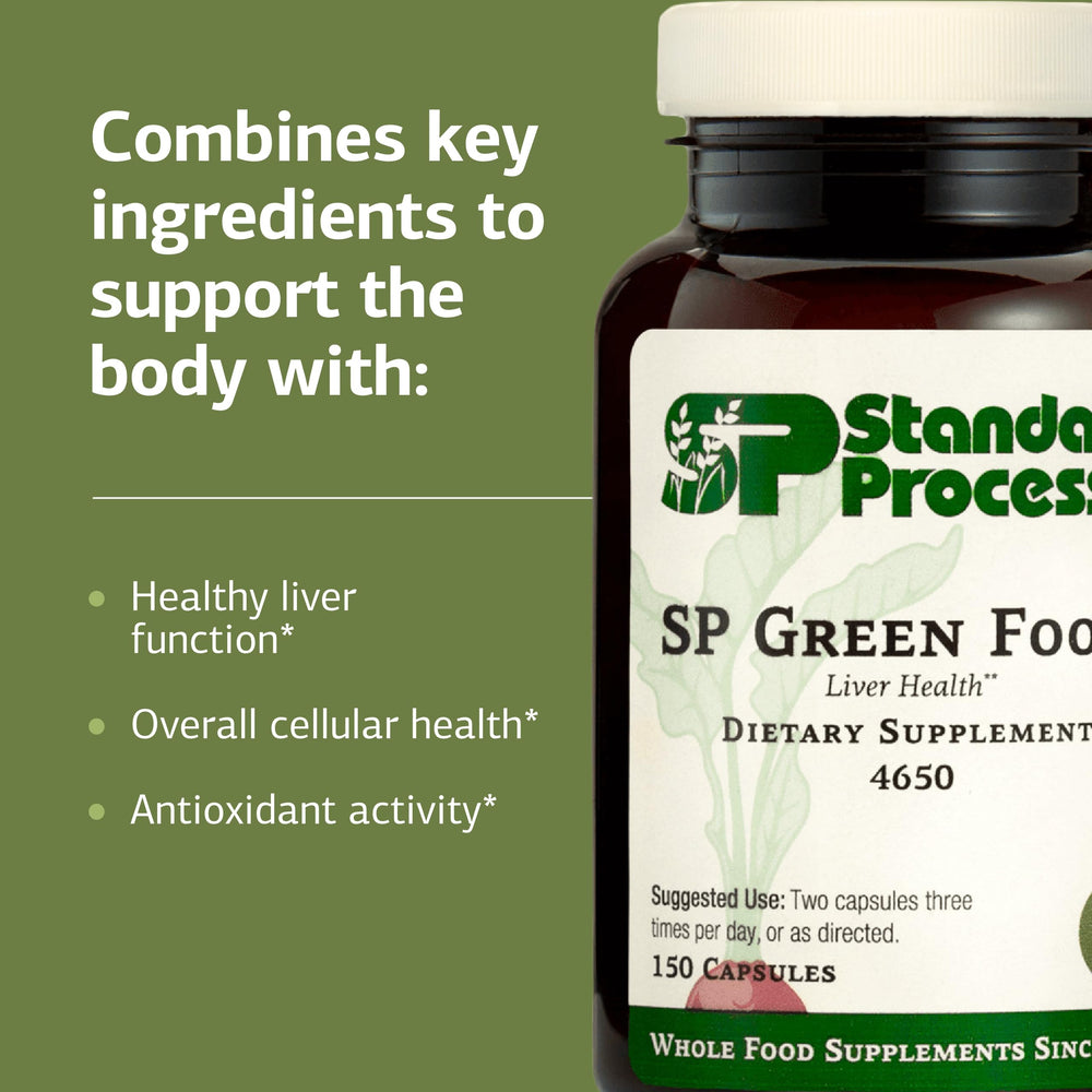 Standard Process SP Green Food – Whole Food Metabolism & Liver Support ...