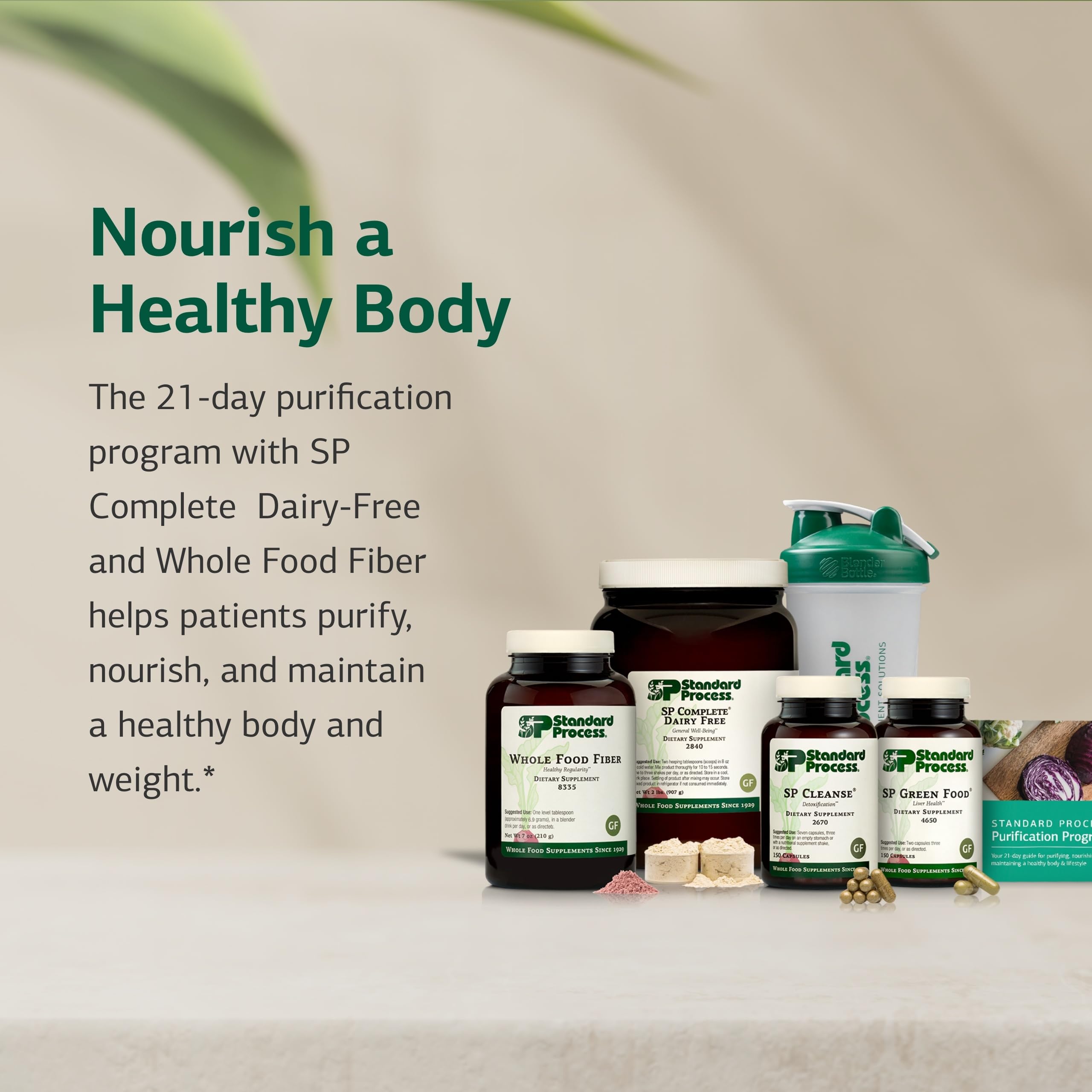 Whole Food Fiber from Standard Process to support digestive regularity.