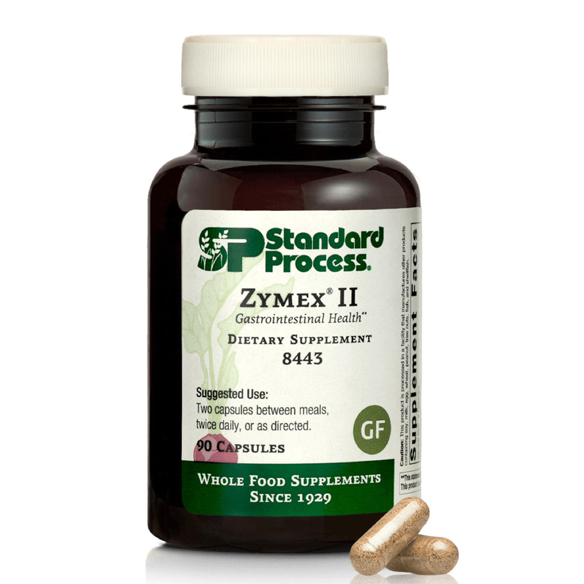 Standard Process Zymex II bottle caplets support GI health and digestion