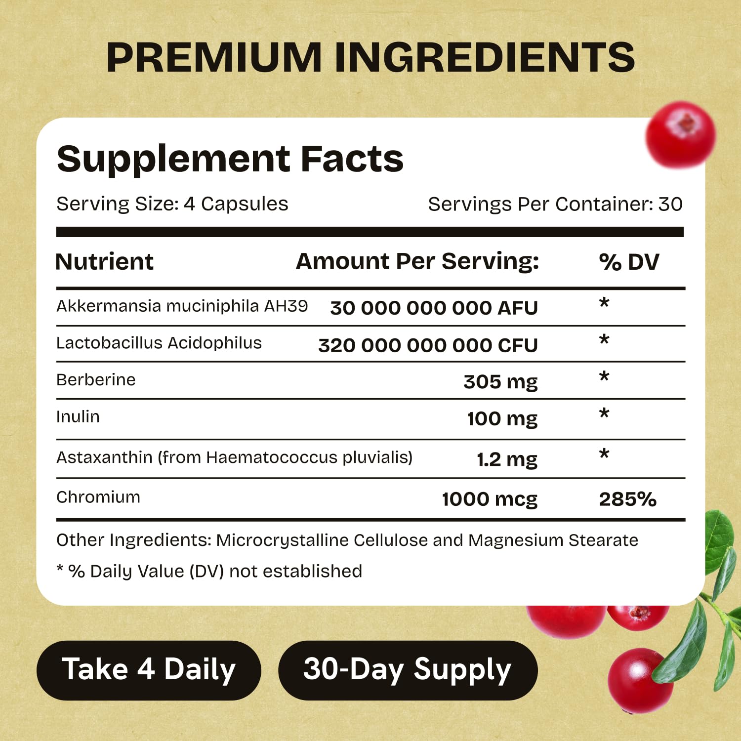 Stanis Labs Akkermansia enteric-coated capsule illustrating stomach protection.