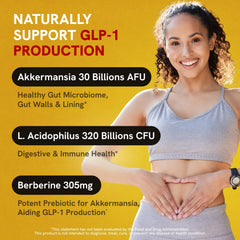 Stanis Labs Akkermansia Muciniphila packaging front communicates high potency 320B CFU.