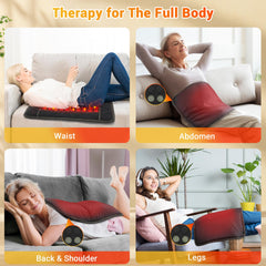 STARBEDIA 32x21 inch therapy pad covers back, neck, and shoulders
