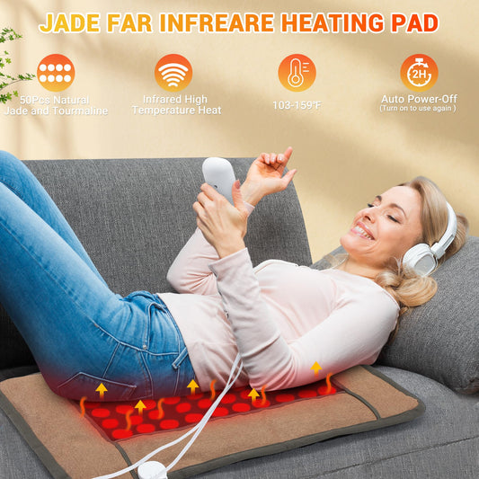 Starbedia pad targets neck and shoulders with soothing infrared heat