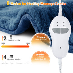 STARBEDIA pad offers two heat settings from 105℉ to 135℉ for customizable comfort.