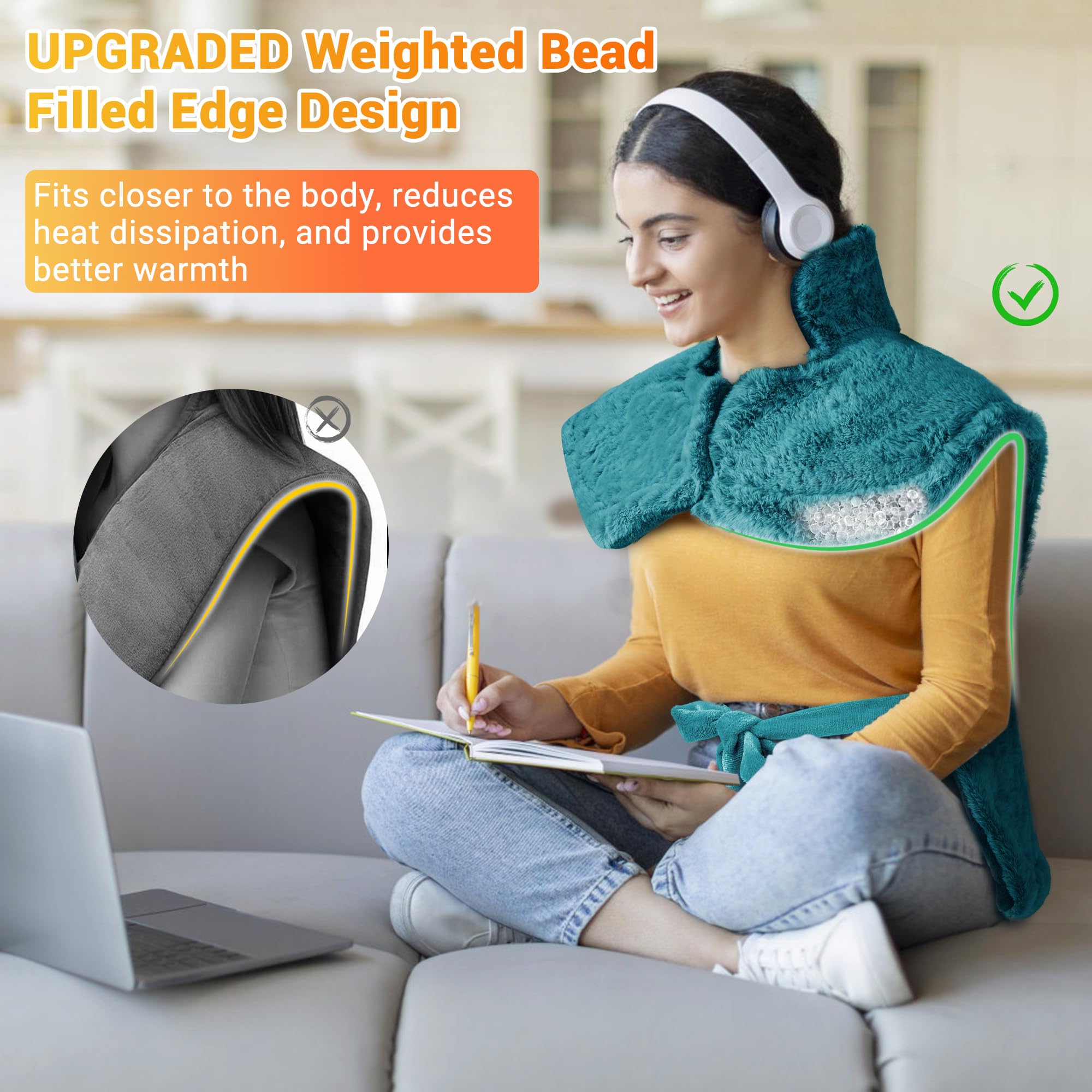 STARBEDIA 8-mode system combines heat and vibration for customizable relief.