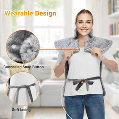STARBEDIA skin-friendly faux fur cover provides cozy warmth and easy care