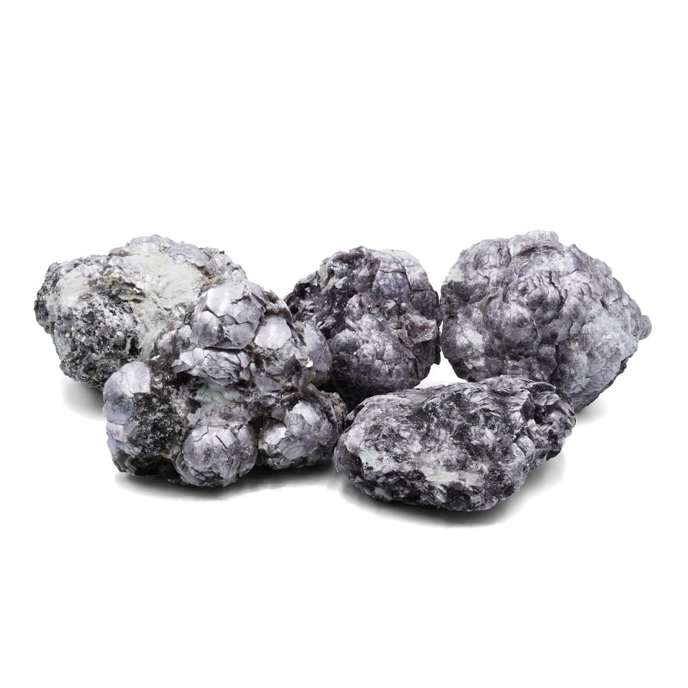 Starborn Coconut Lepidolite placed on the body area may support comfort.