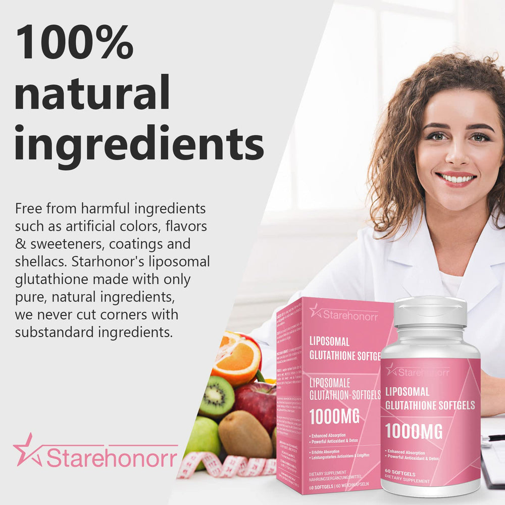 Starehonorr product scene with a woman illustrating daily skin and immune wellness