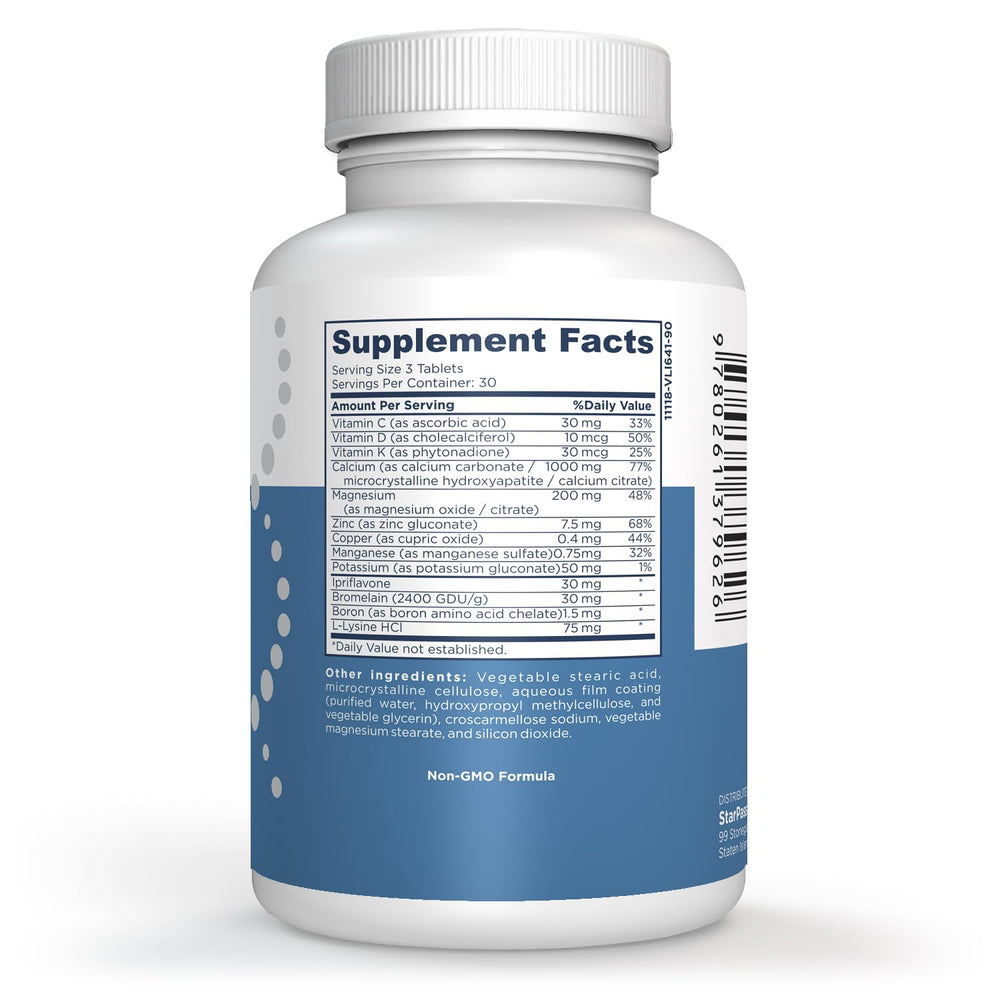 StarPass Labs Bone MD capsules close-up highlighting easy daily intake