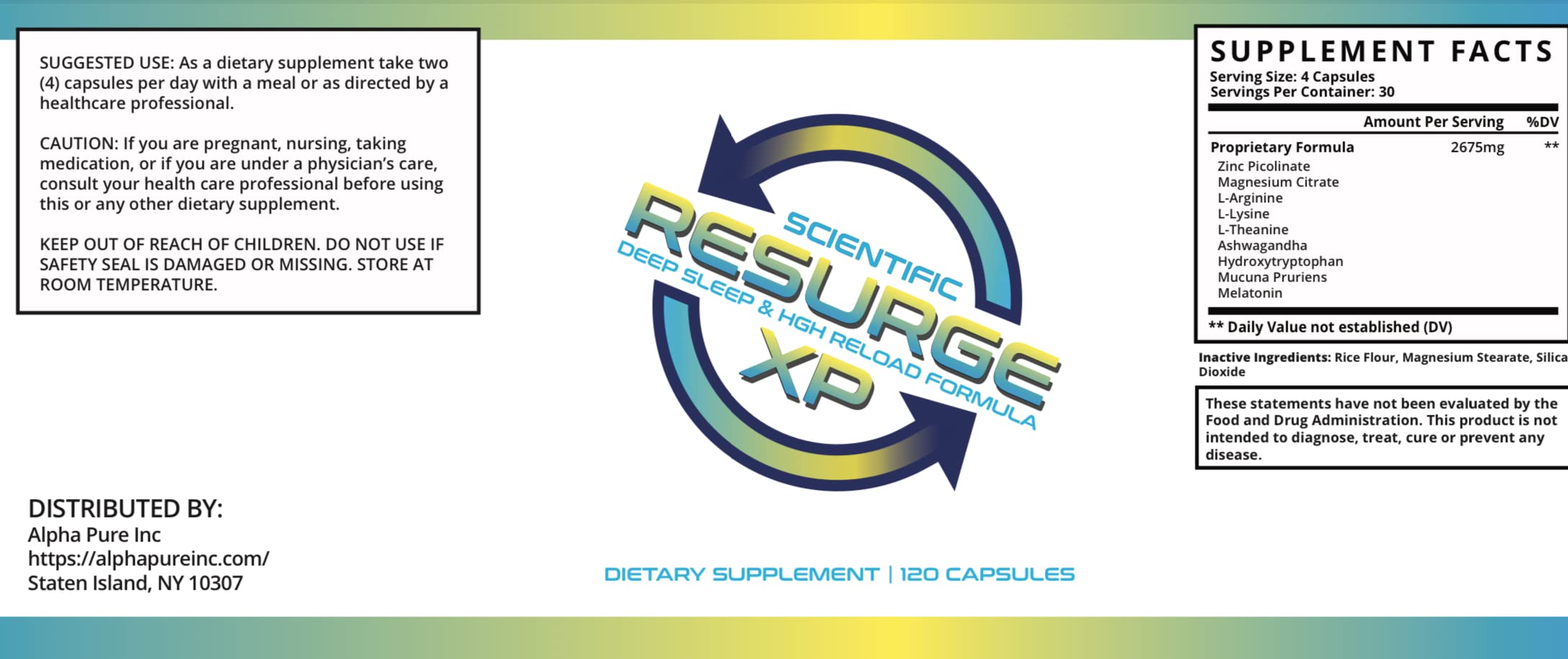 StarPass Labs Resurge capsules-closeup highlights texture and premium sleep aid formulation.
