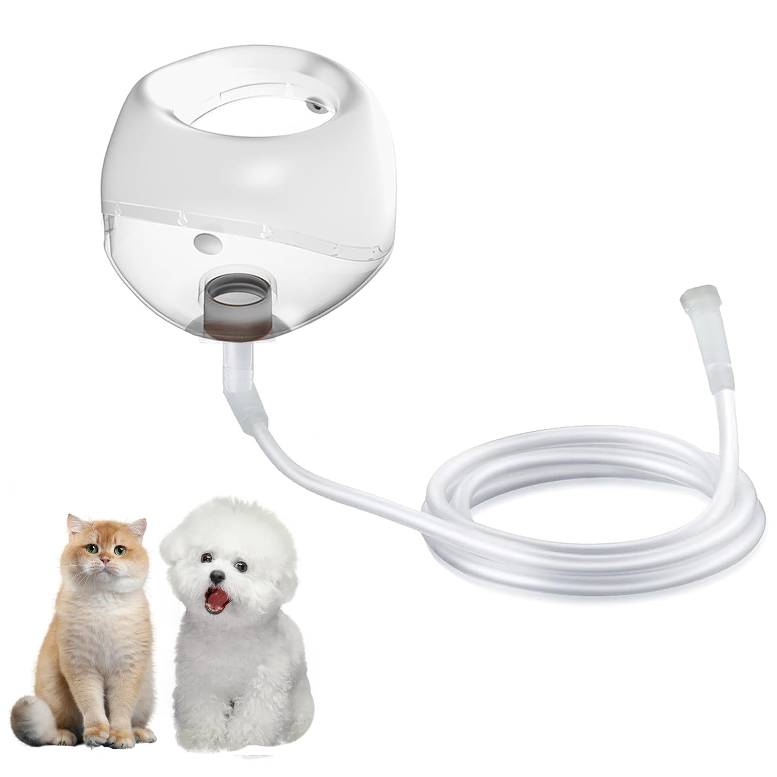 Starsum cat inhaler mask product shot for comfortable pet breathing aid.