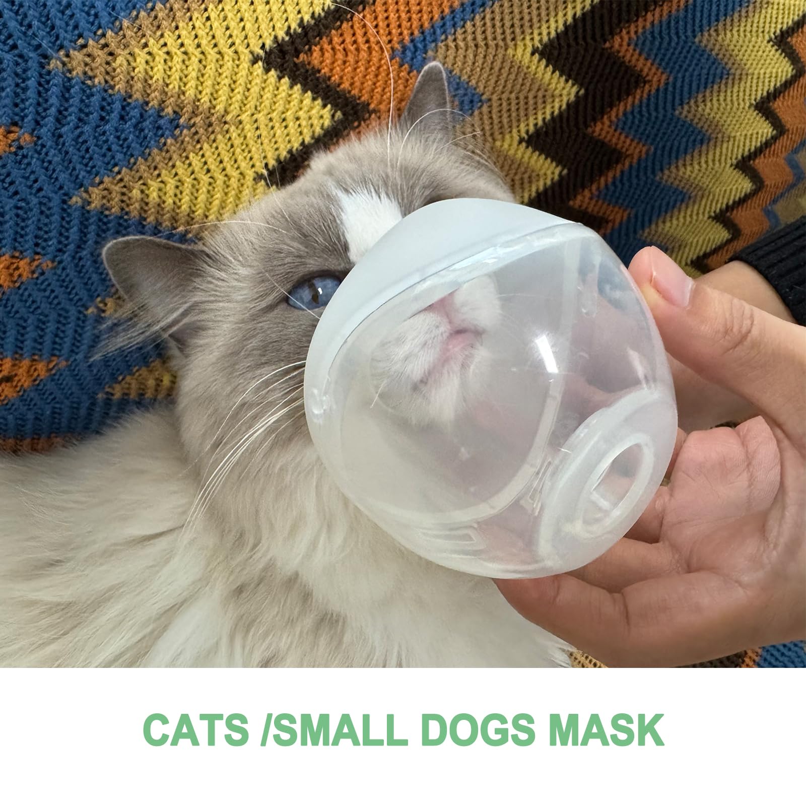 Starsum silicone pet mask close-up showing safe, soft material for comfort.