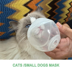 Starsum silicone pet mask close-up showing safe, soft material for comfort.