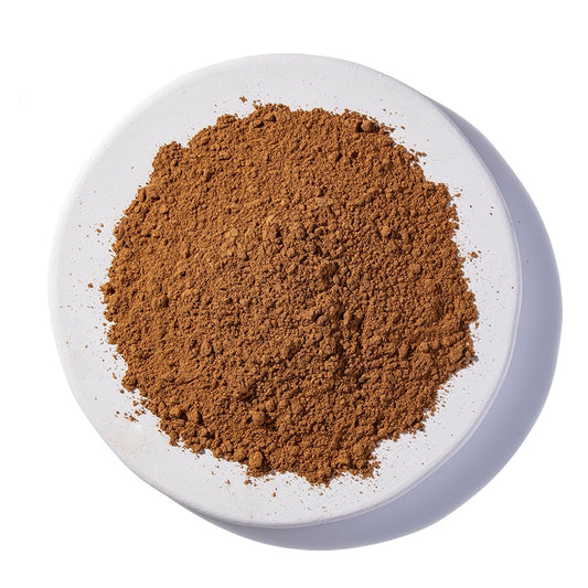 Starwest Botanicals Guarana Seed Powder close-up shows fine texture ideal for smoothies