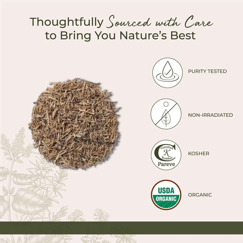 Starwest Botanicals nettle root ready to enrich soups and stews.