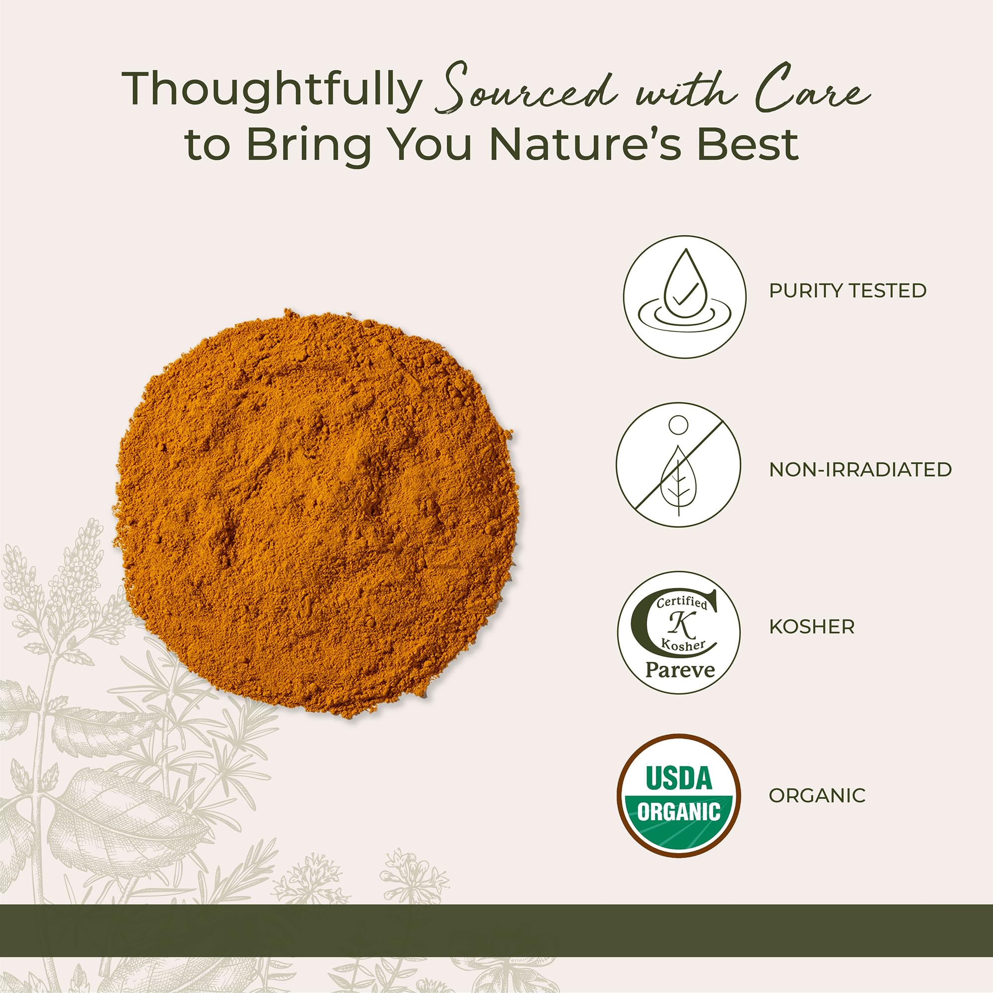 Turmeric powder bottle on pantry shelf ready for golden milk and sauces