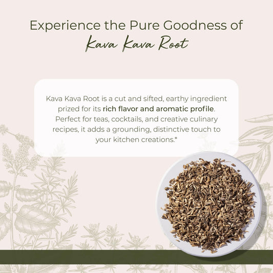 Starwest Kava Kava Root teacup brew setup for a relaxing beverage.