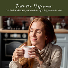 Starwest Botanicals Kava Kava Root in brewed mug evokes calming tea moments.